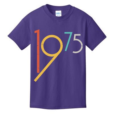 Retro Vintage 1975 50th Birthday Kids T-Shirt