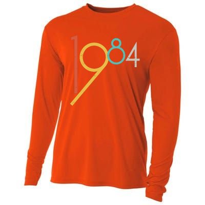 Retro Vintage 1984 40th Birthday Cooling Performance Long Sleeve Crew