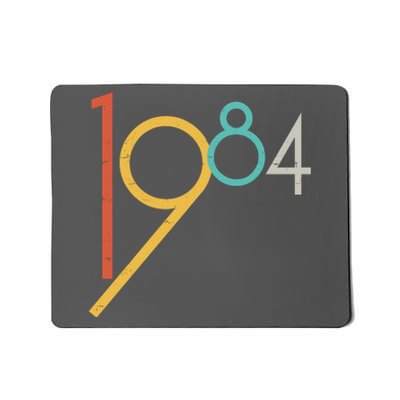 Retro Vintage 1984 40th Birthday Mousepad