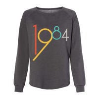 Retro Vintage 1984 40th Birthday Womens California Wash Sweatshirt