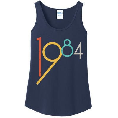 Retro Vintage 1984 40th Birthday Ladies Essential Tank