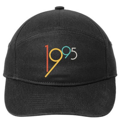 Retro Vintage 1995 30th Birthday 7-Panel Snapback Hat