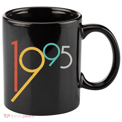Retro Vintage 1995 30th Birthday 11oz C Handle Ceramic Mug