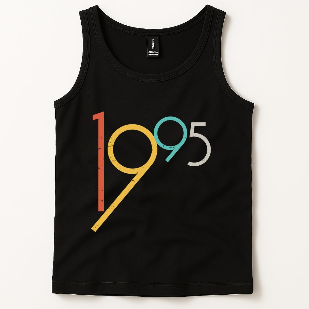 Retro Vintage 1995 30th Birthday Tank Top