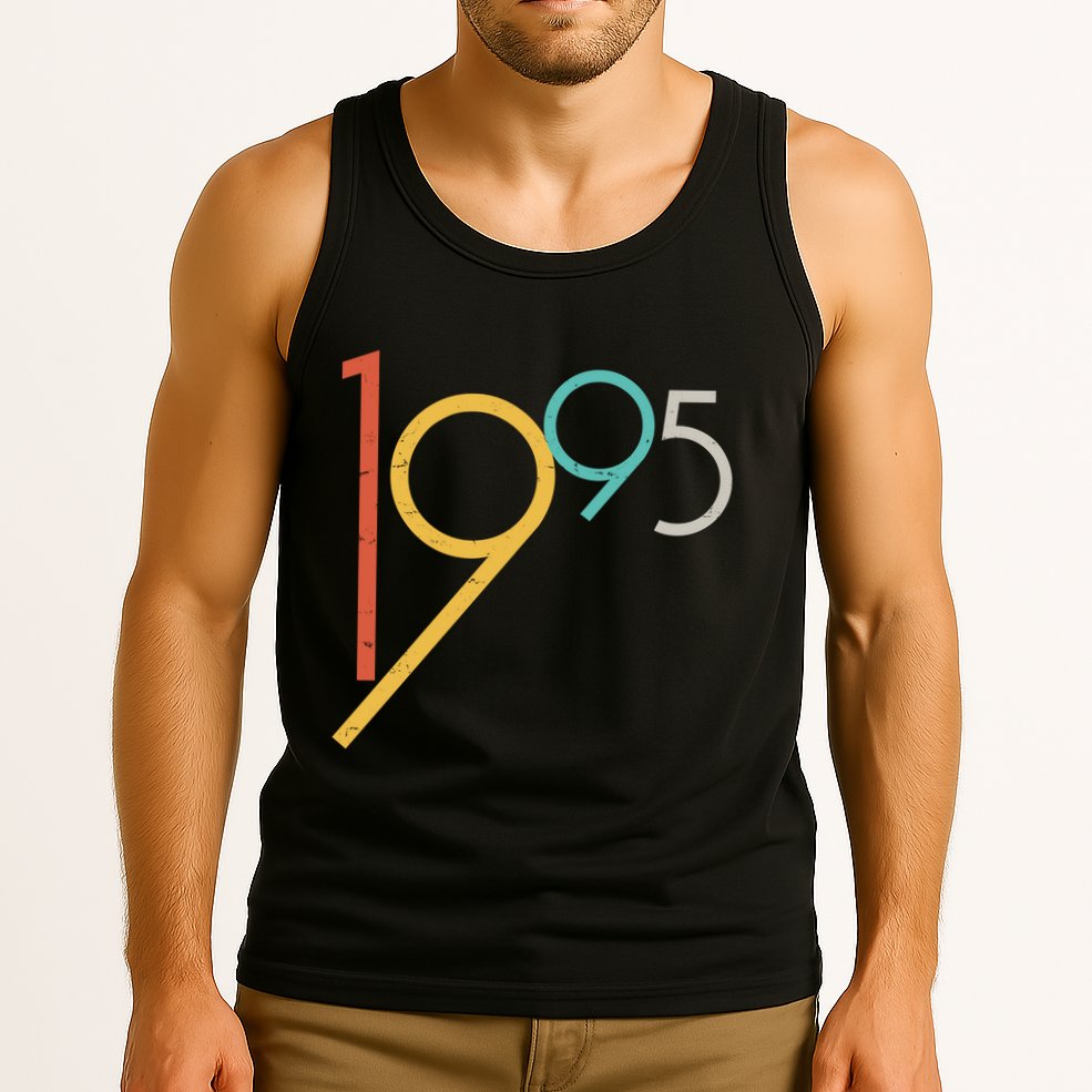 Retro Vintage 1995 30th Birthday Tank Top