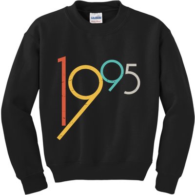 Retro Vintage 1995 30th Birthday Kids Sweatshirt