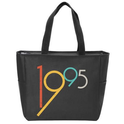 Retro Vintage 1995 30th Birthday Zip Tote Bag