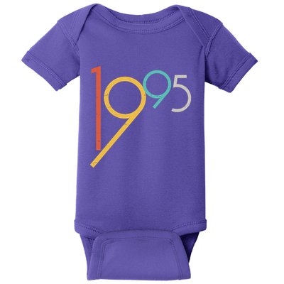 Retro Vintage 1995 30th Birthday Baby Bodysuit