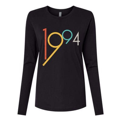 Retro Vintage 1994 30th Birthday Womens Cotton Relaxed Long Sleeve T-Shirt