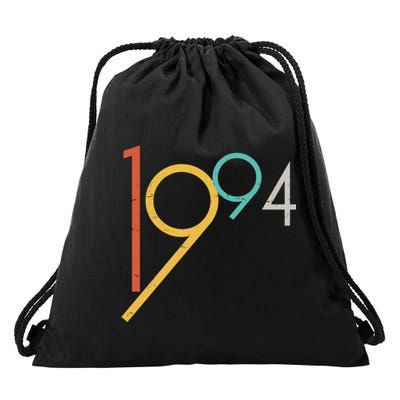 Retro Vintage 1994 30th Birthday Drawstring Bag