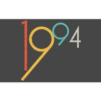 Retro Vintage 1994 30th Birthday Bumper Sticker