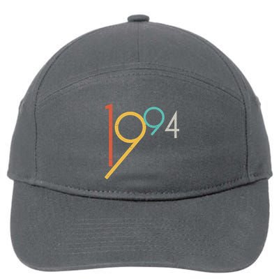 Retro Vintage 1994 30th Birthday 7-Panel Snapback Hat