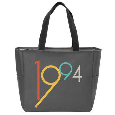 Retro Vintage 1994 30th Birthday Zip Tote Bag