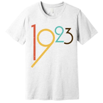 Retro Vintage 1923 100th Birthday Premium T-Shirt
