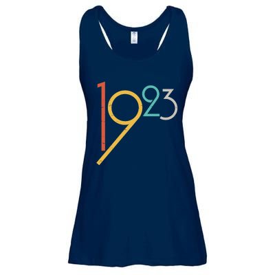 Retro Vintage 1923 100th Birthday Ladies Essential Flowy Tank