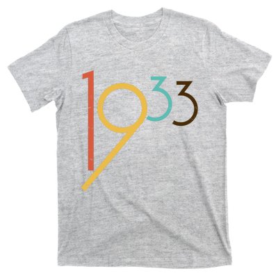 Retro Vintage 1933 90th Birthday T-Shirt