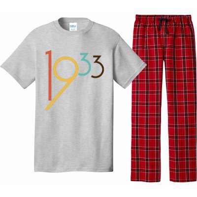 Retro Vintage 1933 90th Birthday Pajama Set