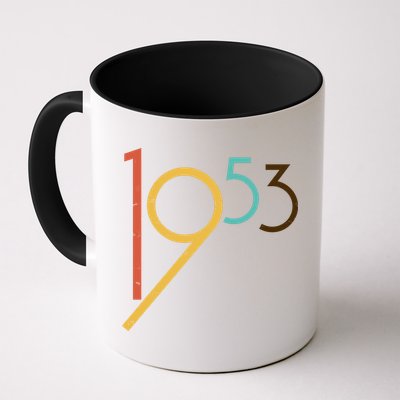 Retro Vintage 1953 70th Birthday Mug