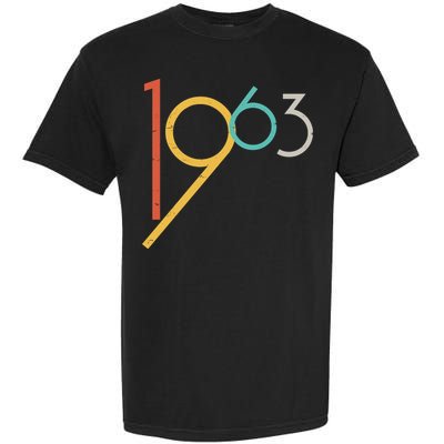 Retro Vintage 1963 60th Birthday Garment-Dyed Heavyweight T-Shirt