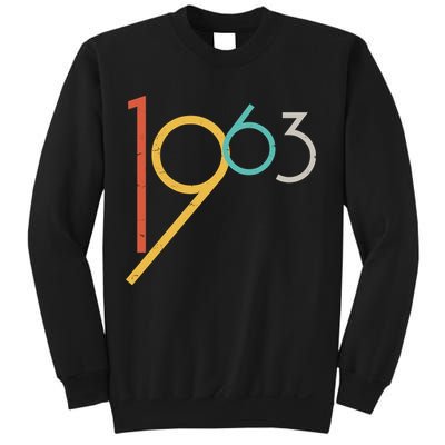 Retro Vintage 1963 60th Birthday Sweatshirt