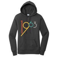 Retro Vintage 1963 60th Birthday Women's Pullover Hoodie