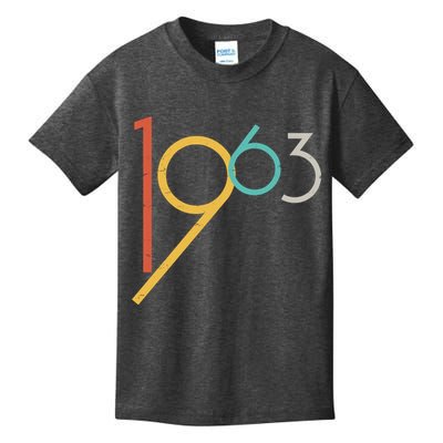 Retro Vintage 1963 60th Birthday Kids T-Shirt