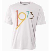 Retro Vintage 1973 50th Birthday Cooling Performance Crew T-Shirt