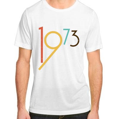 Retro Vintage 1973 50th Birthday Adult ChromaSoft Performance T-Shirt