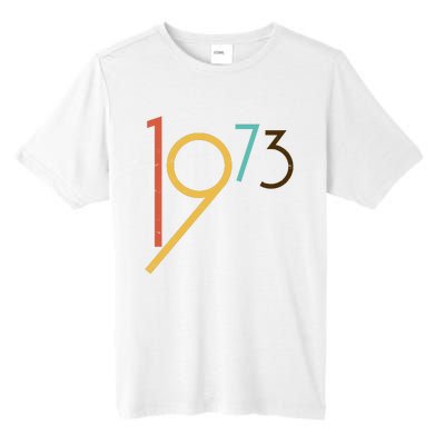 Retro Vintage 1973 50th Birthday Tall Fusion ChromaSoft Performance T-Shirt