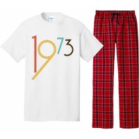 Retro Vintage 1973 50th Birthday Pajama Set