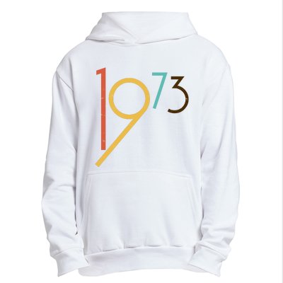 Retro Vintage 1973 50th Birthday Urban Pullover Hoodie