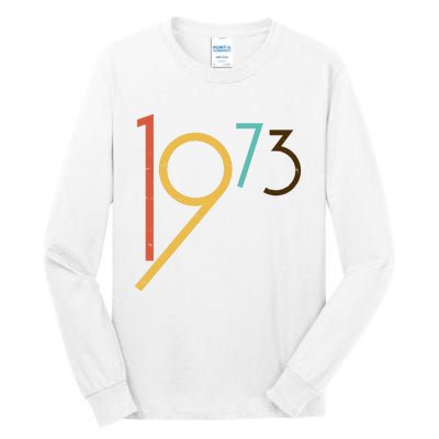 Retro Vintage 1973 50th Birthday Tall Long Sleeve T-Shirt