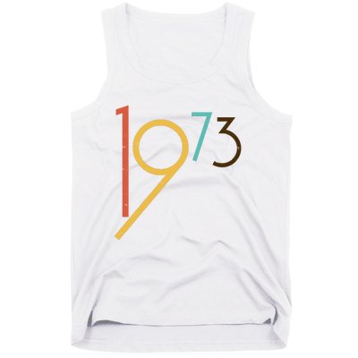 Retro Vintage 1973 50th Birthday Tank Top