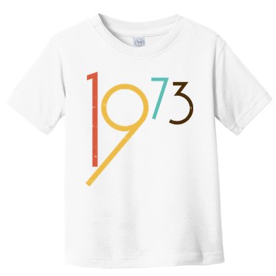 Retro Vintage 1973 50th Birthday Toddler T-Shirt