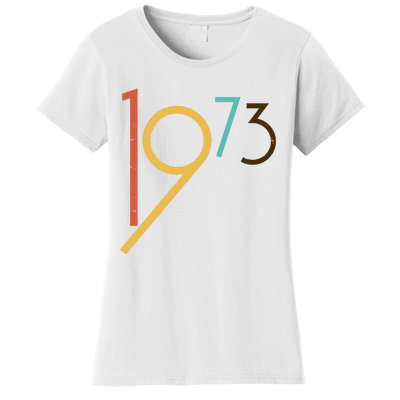 Retro Vintage 1973 50th Birthday Women's T-Shirt