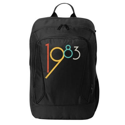 Retro Vintage 1983 40th Birthday City Backpack