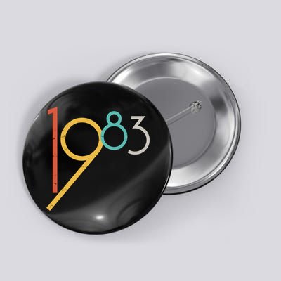Retro Vintage 1983 40th Birthday Button