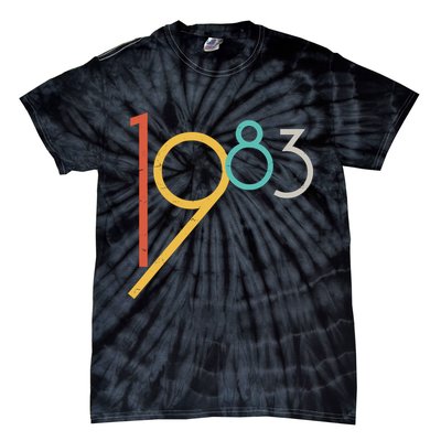 Retro Vintage 1983 40th Birthday Tie-Dye T-Shirt
