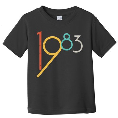 Retro Vintage 1983 40th Birthday Toddler T-Shirt
