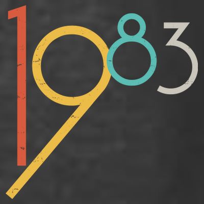 Retro Vintage 1983 40th Birthday T-Shirt