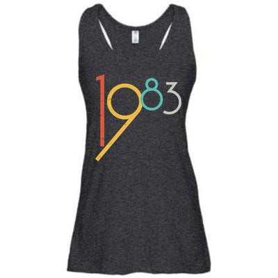 Retro Vintage 1983 40th Birthday Ladies Essential Flowy Tank