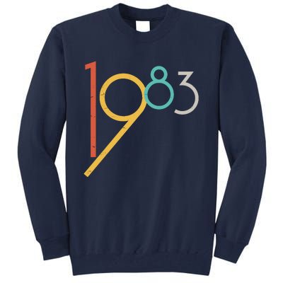 Retro Vintage 1983 40th Birthday Tall Sweatshirt