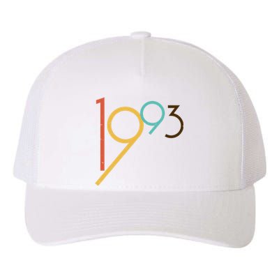 Retro Vintage 1993 30th Birthday Yupoong Adult 5-Panel Trucker Hat