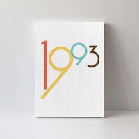 Retro Vintage 1993 30th Birthday Canvas