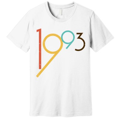 Retro Vintage 1993 30th Birthday Premium T-Shirt
