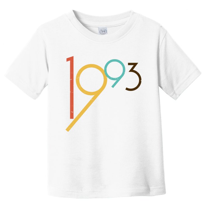 Retro Vintage 1993 30th Birthday Toddler T-Shirt