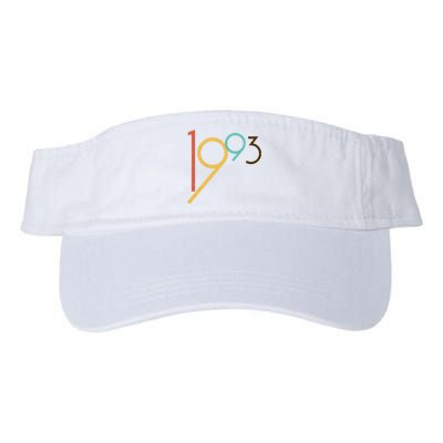 Retro Vintage 1993 30th Birthday Valucap Bio-Washed Visor