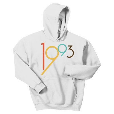 Retro Vintage 1993 30th Birthday Kids Hoodie