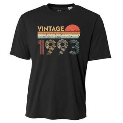 Retro Vintage 1993 31st Birthday Gift 31 Years Old Cooling Performance Crew T-Shirt