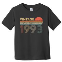 Retro Vintage 1993 31st Birthday Gift 31 Years Old Toddler T-Shirt